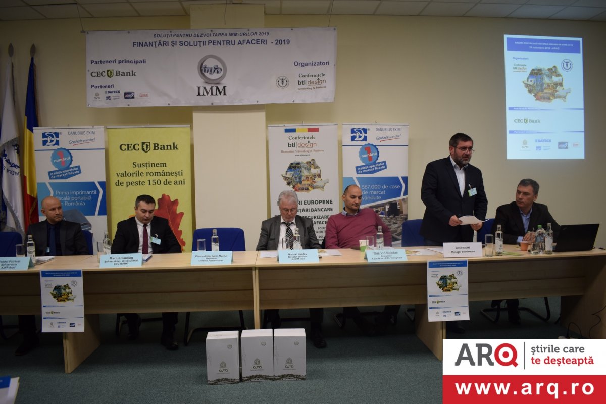 Soluții actuale de finanțare și fiscalitate pentru IMM-uri prezentate la Expo Arad