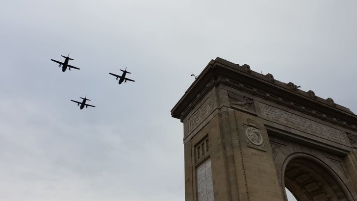 La mulți ani, România! Parada militară de Ziua Națională în imagini 