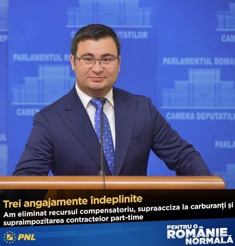 Glad Varga: „Am votat abrogarea recursului compensatoriu, eliminarea supraaccizei la carburanți și supraimpozitării contractelor part-time”