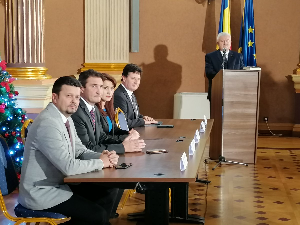 Gheorghe Stoian a depus jurământul pentru funcția de prefect al județului Arad 