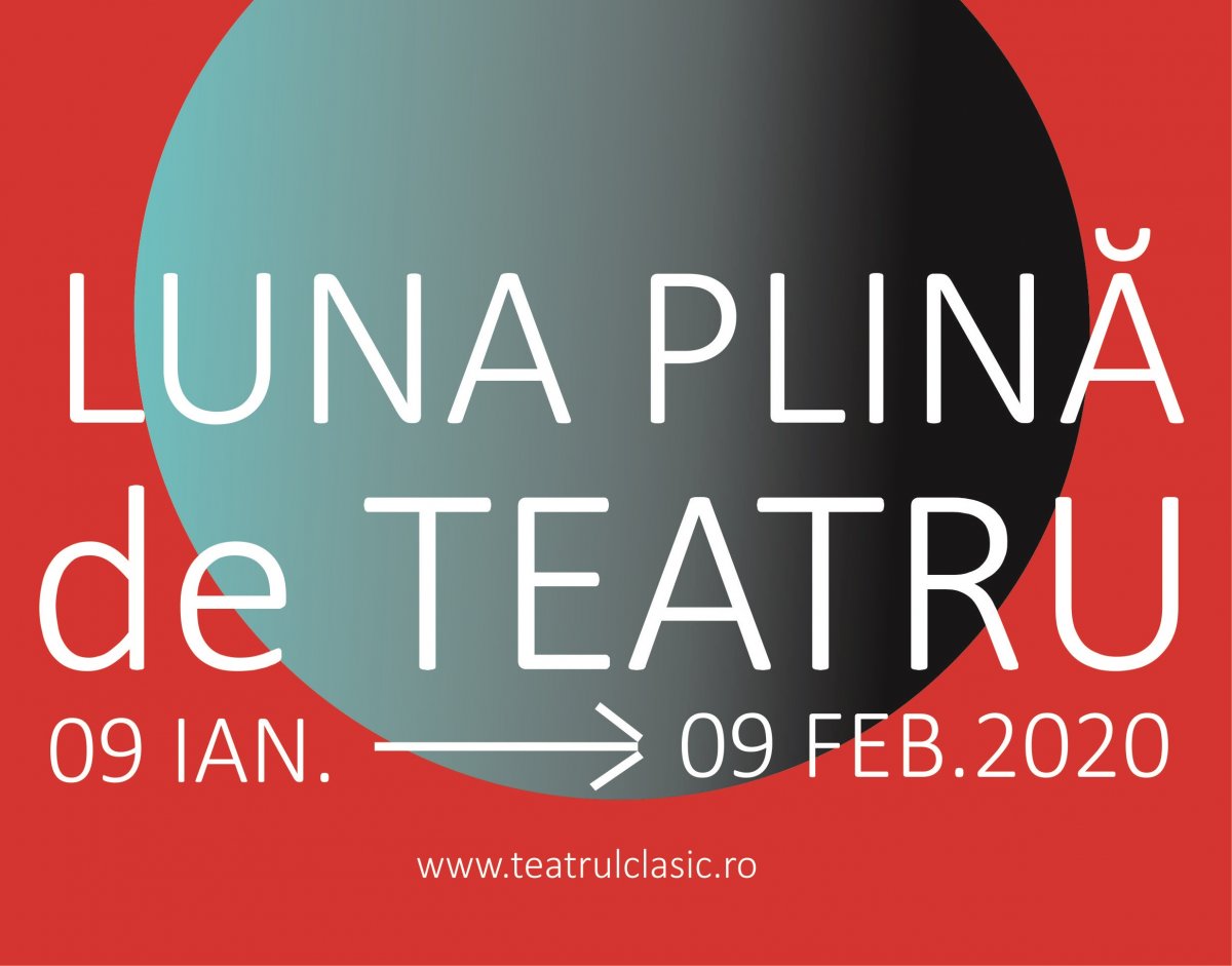 „Luna plină de teatru”, cel mai popular proiect teatral arădean, vine în 2020, cu o mare surpriză