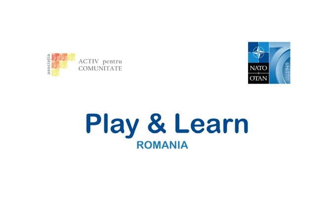 Asociația Activ pentru Comunitate a câștigat o finanțare pentru proiectul Play&Learn Romania