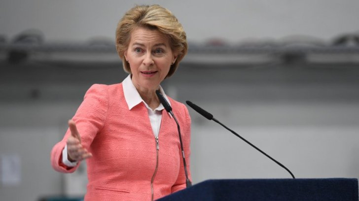 Ursula von der Leyen vine în România