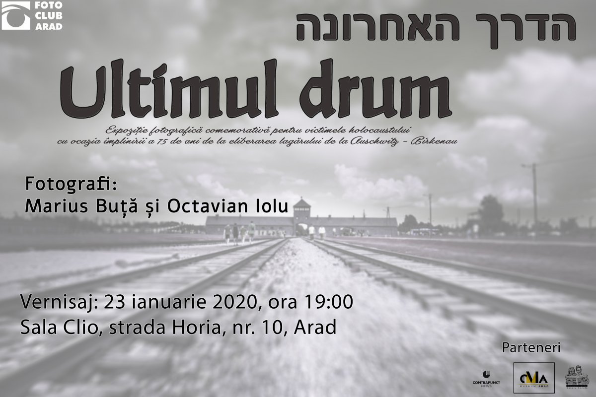 „Ultimul drum”: 75 de ani de la eliberarea lagărului de la Auschwitz – Oświęcim comemorați la Sala Clio