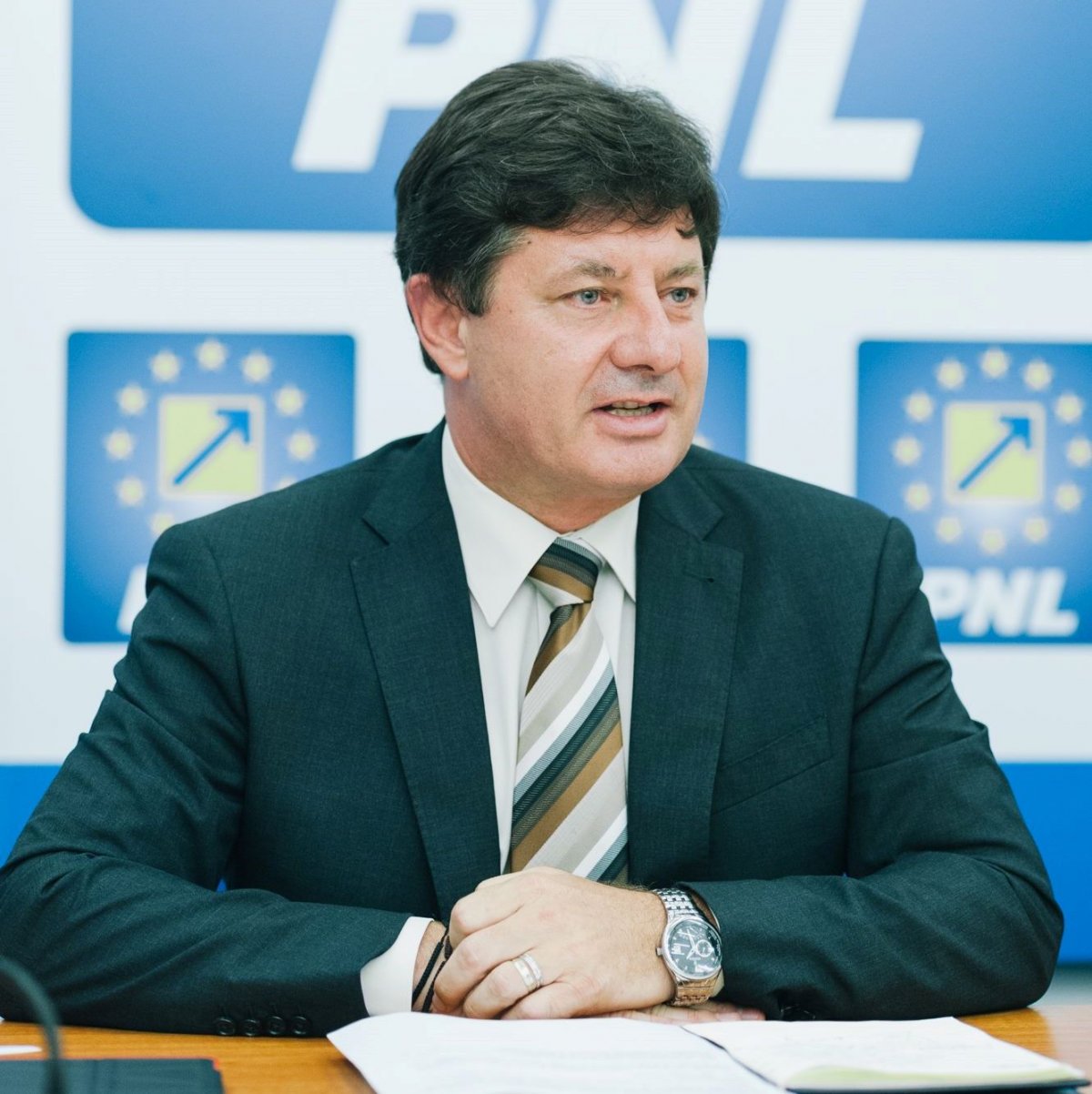 Iustin Cionca, susținut de întregul Consiliu Director al PNL Arad pentru un nou mandat de președinte al Consiliului Județean