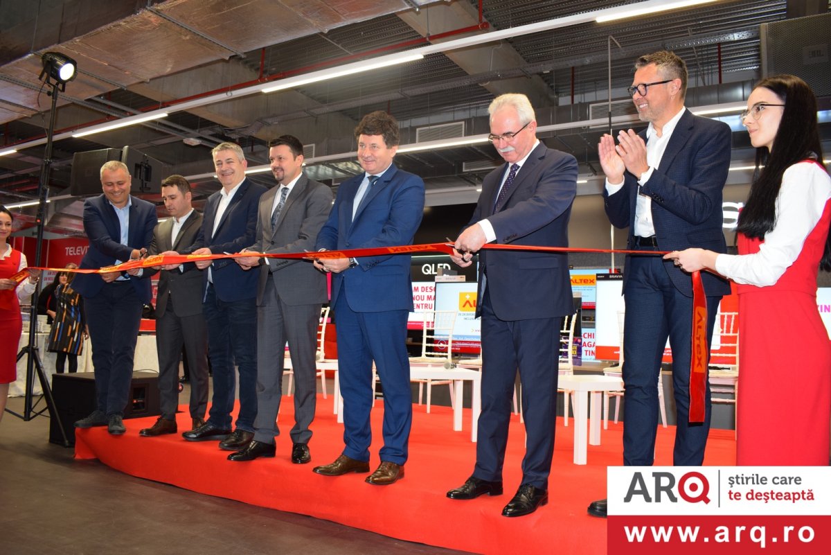 ALTEX deschide cel mai mare magazin din România la Arad