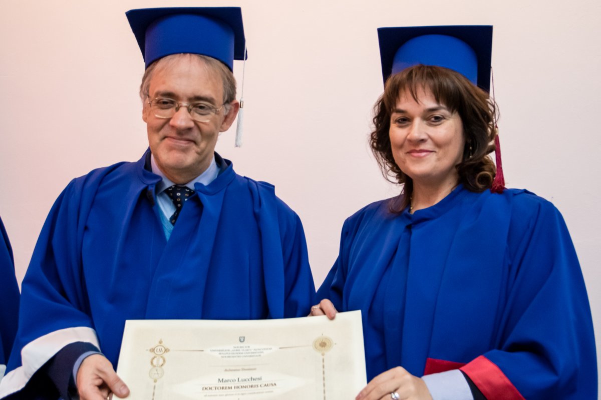 Președintele Academiei Braziliene de Litere  Doctor Honoris Causa al UAV Arad