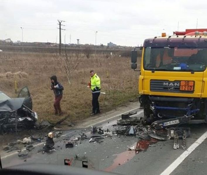 Accident pe Centura Aradului; se circulă alternativ pe un singur sens / UPDATE: Ce s-a întâmplat acolo