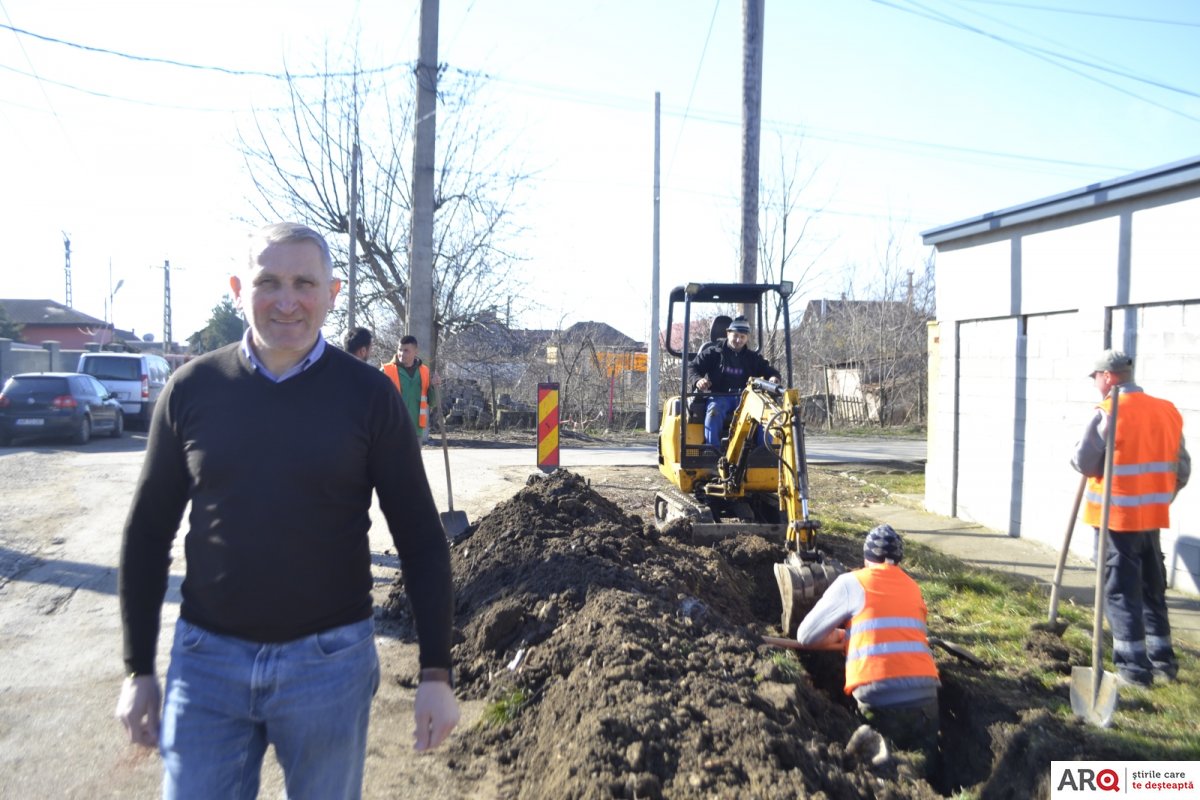 Comuna Vladimirescu cu noi șantiere în fiecare localitate