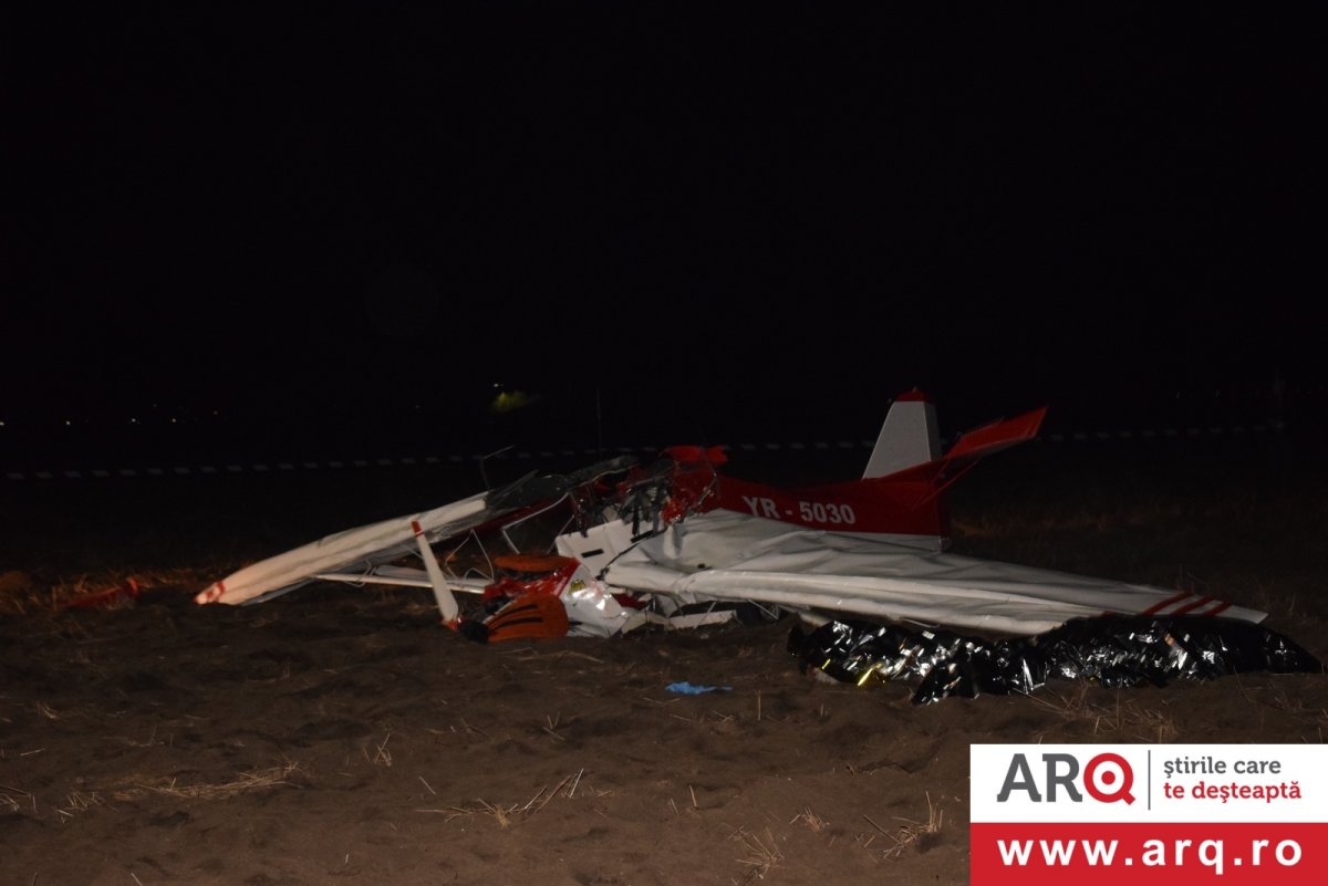 Avion prăbuşit la Şiria: două victime sunt inconştiente (FOTO - VIDEO) / UPDATE: Ambele victime sunt decedate