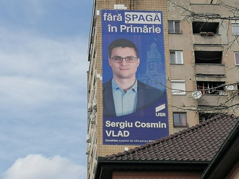 În timp ce românii se luptă cu coronavirusul, useristul Sergiu Vlad își continuă campania electorală