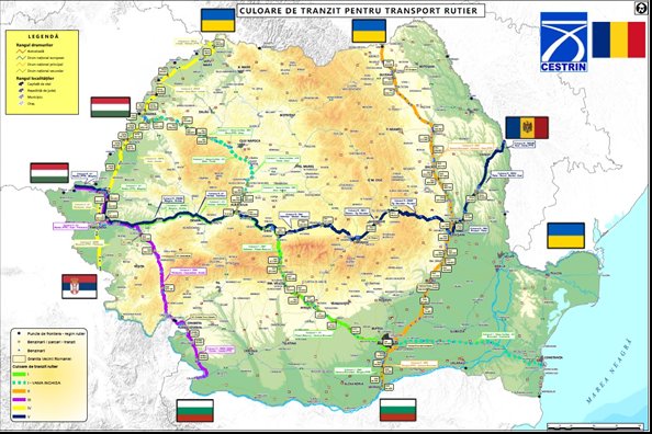  Asigurarea unor culoare de tranzit pentru transportul de marfă