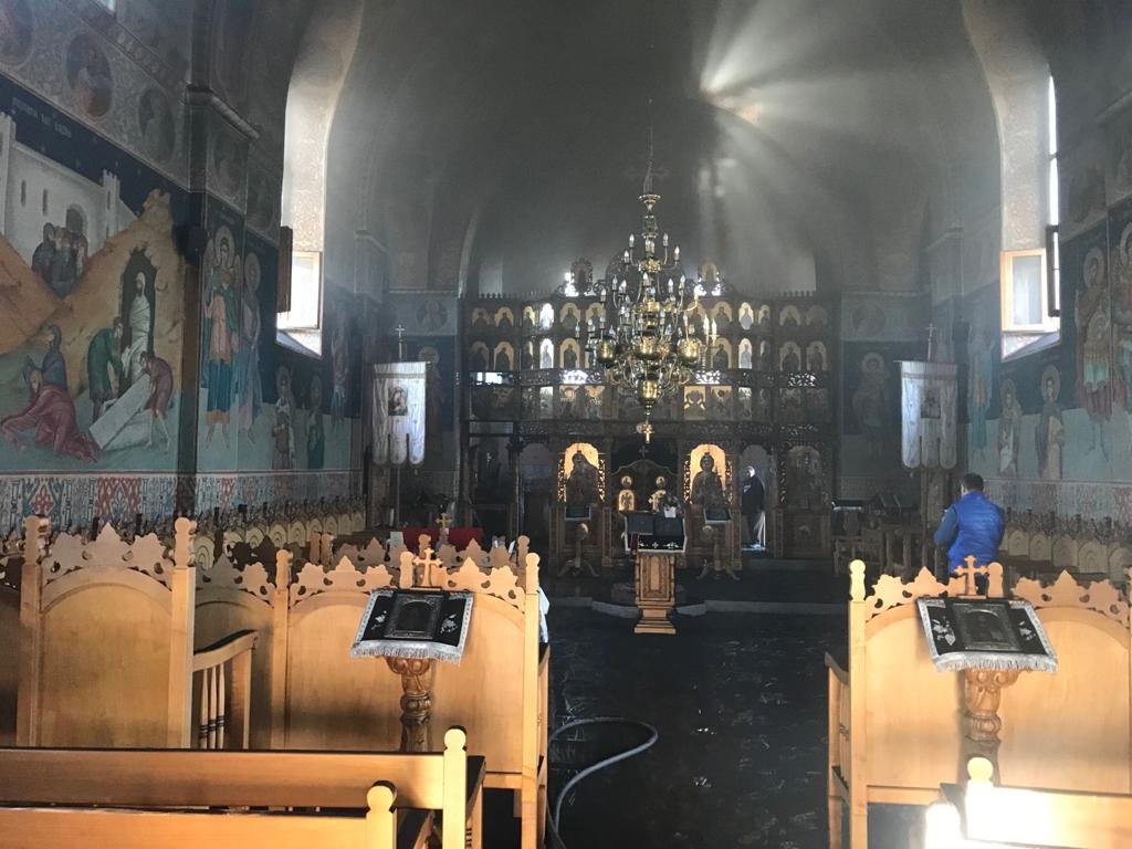 Incendiu la Biserica Ortodoxă din Gai