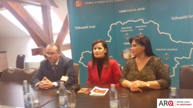 Gabriela Baltag și Evelina Oprina (CSM): „Tribunalul Arad e un model de bune practici, un etalon la nivel național și european”