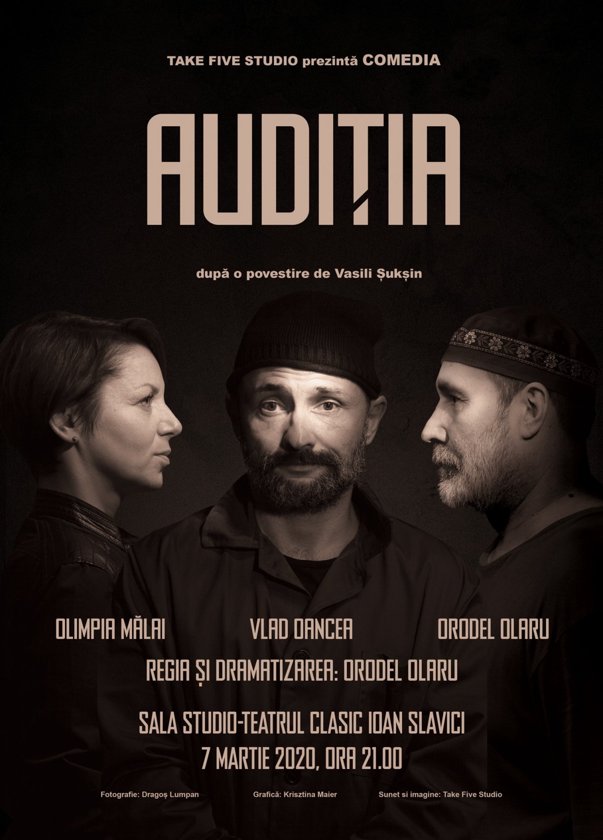 „Audiția” – comedie invitată în cadrul „Săptămânii comediei”, la Teatrul Clasic „Ioan Slavici” Arad