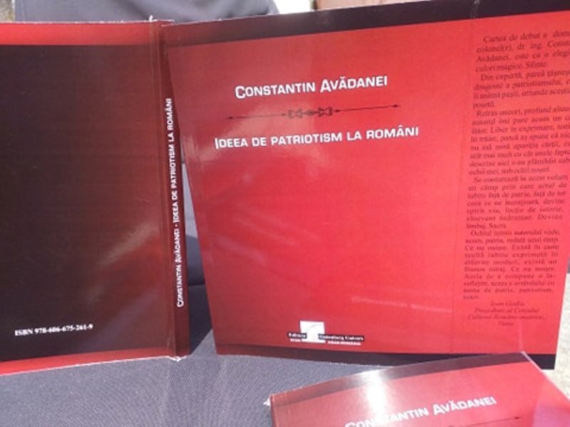 Constantin Avădanei. Debut de autor