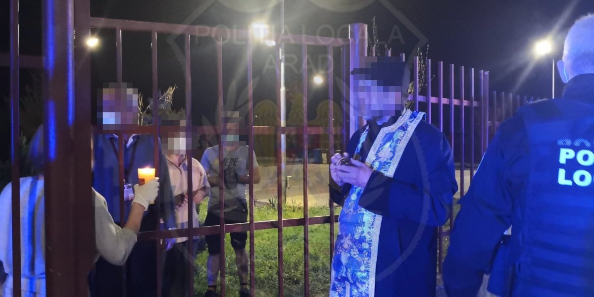 Lumina sfântă dusă cu sprijinul Poliției Locale; vezi unde