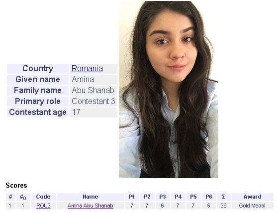 O elevă din România a câştigat Olimpiada Europeană de Matematică pentru Fete care a avut loc în Olanda