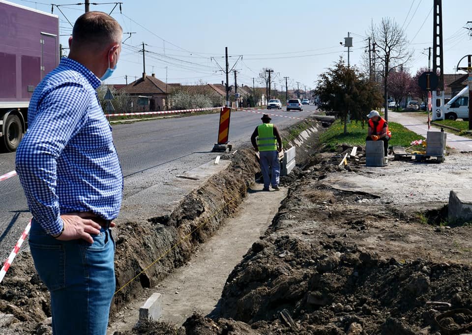 Lucrări finalizate pe străzile Iulia, Gării și în Cartierul Tineretului din Vladimirescu (FOTO)