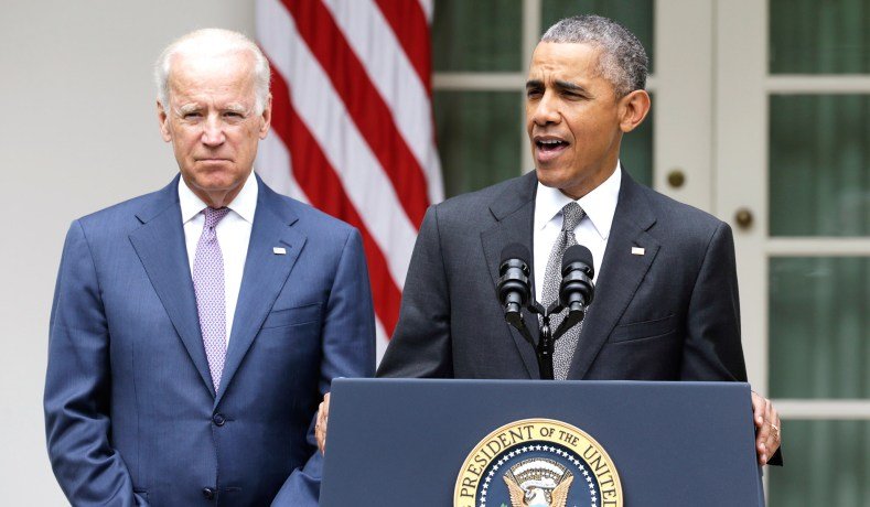 Barack Obama îl susţine pe Joe Biden pentru preşedinţia SUA