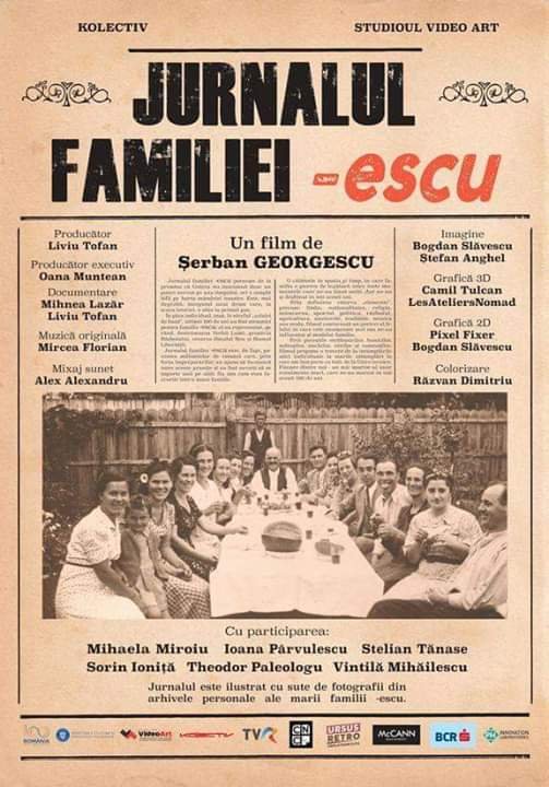 Jurnalul familiei-escu la Cinema ARTA