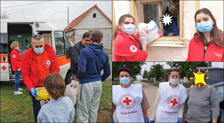 Crucea Roşie Arad vine în sprijinul mai multor familii din judeţ