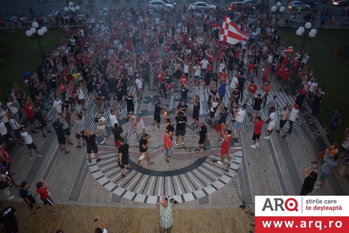 ESTE SĂRBĂTOARE LA ARAD; UTA ESTE ÎN LIGA 1