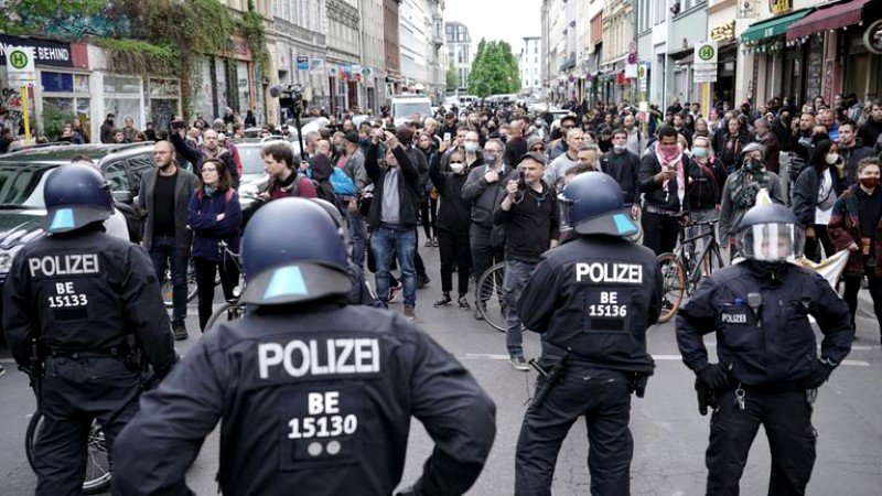 Conform unui sondaj, 91% dintre nemţi sunt împotriva protestelor din Germania
