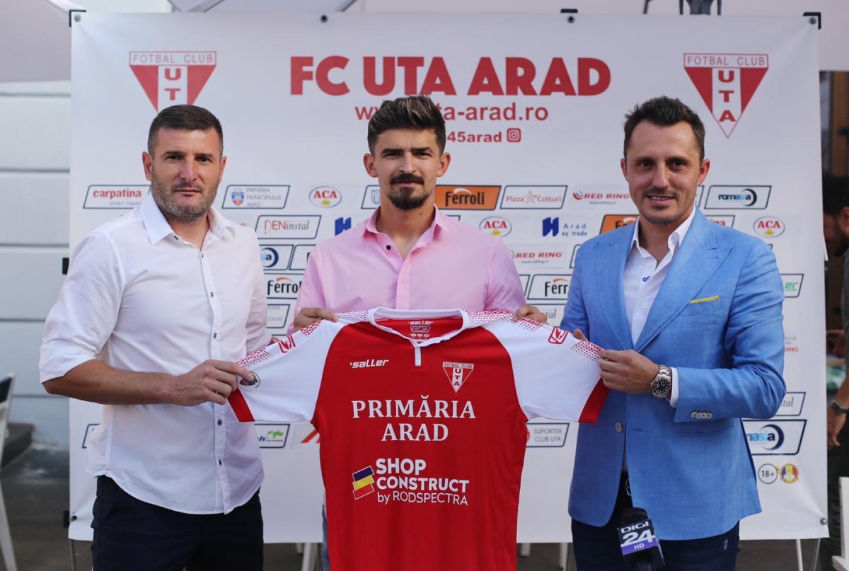 Vlad Morar este noul jucător al UTA-ei