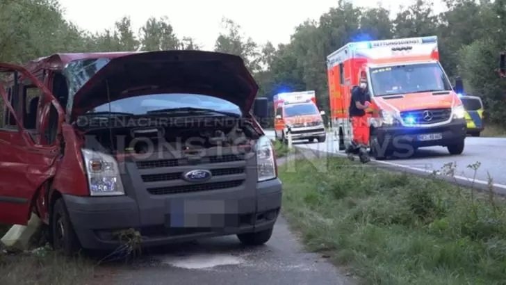 Microbuz cu români, accident grav, în Germania: 6 victime. Autoritățile, șocate de modul în care s-a produs incidentul