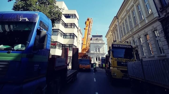 Trafic restricționat pe Bulevardul Decebal