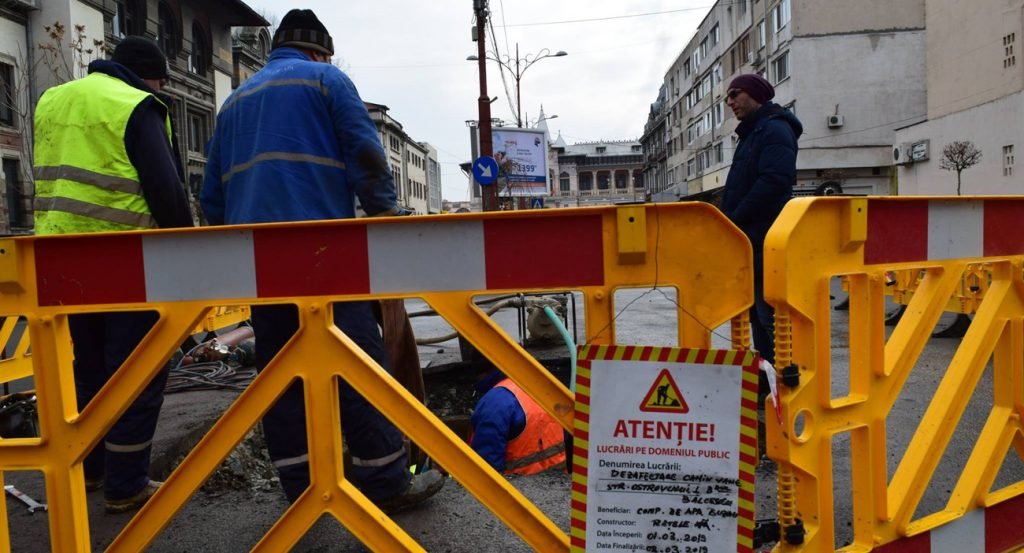 Lucrări pe timp de noapte în zona UTA- Cocorilor