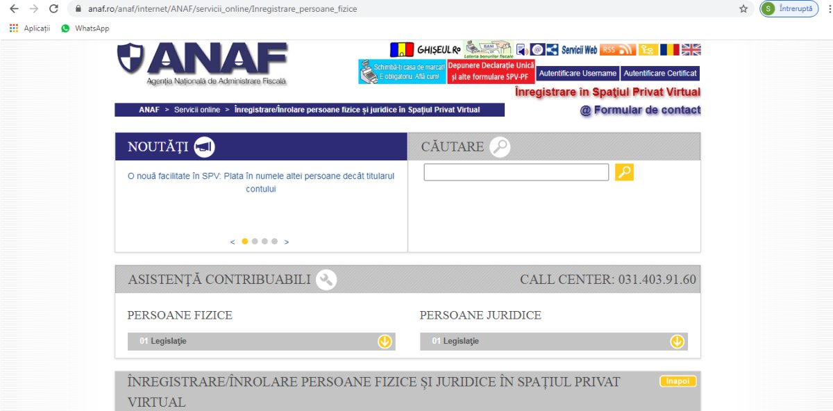 O nouă facilitate în Spațiul Privat Virtual: Plata în numele altei persoane decât titularul contului