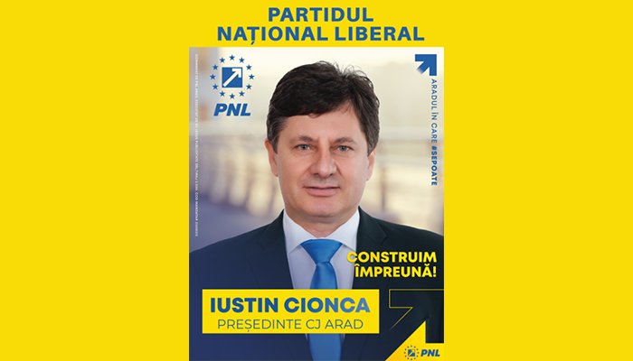 Iustin Cionca: „PNL le prezintă arădenilor cea mai puternică echipă!” (ADVERTORIAL)