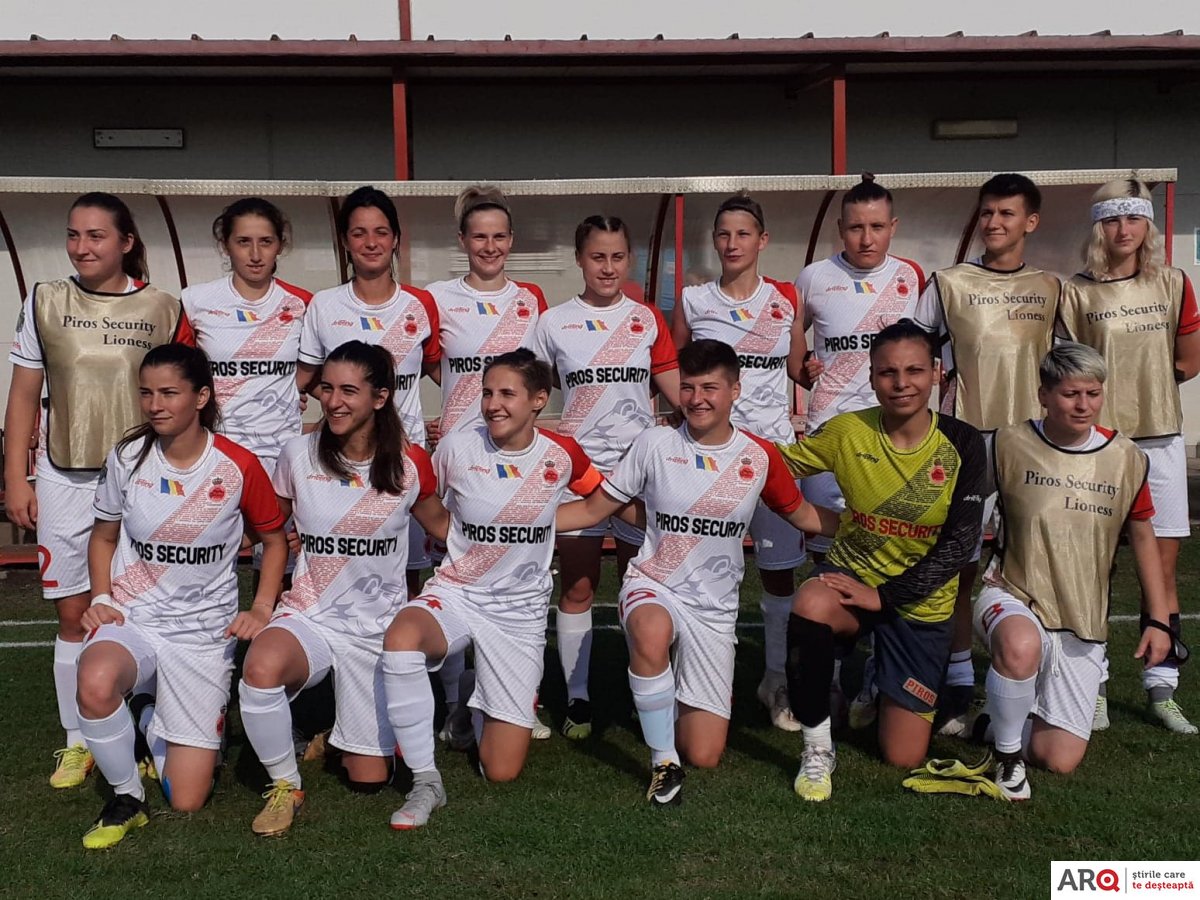 Fotbal feminin . ”Piros Security” - Carmen București 1-0 în superligă