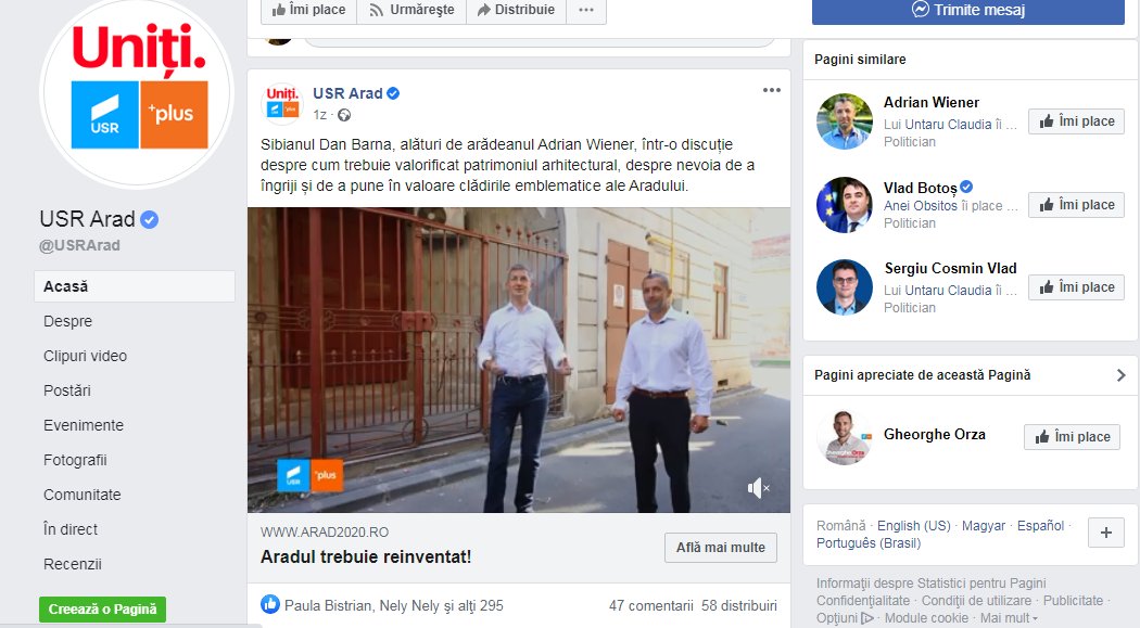 Arădenii dau de pământ cu Dan Barna, după vizita de campanie pe care a făcut-o la Arad
