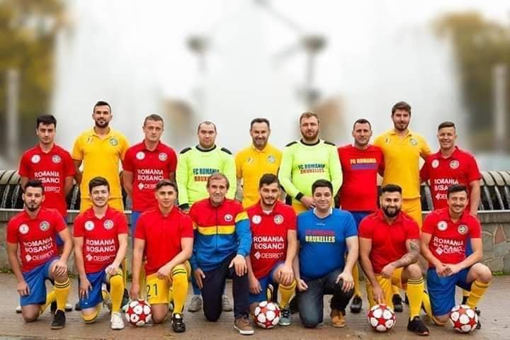 Europarlamentarul Gheorghe Falcă a venit în sprijinul echipei FC România Bruxelles 