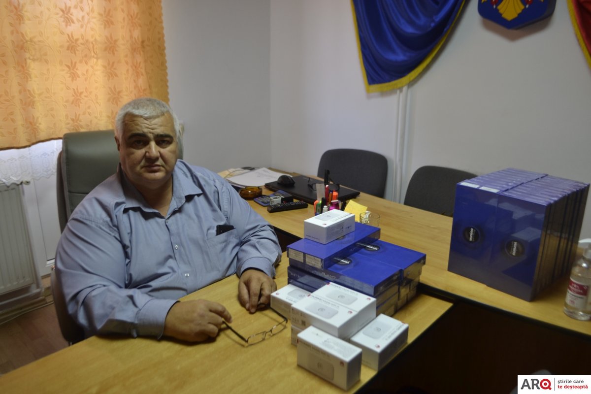 Almaș - primarul Ginu Costea are multe investiții în doar 3 ani de mandat