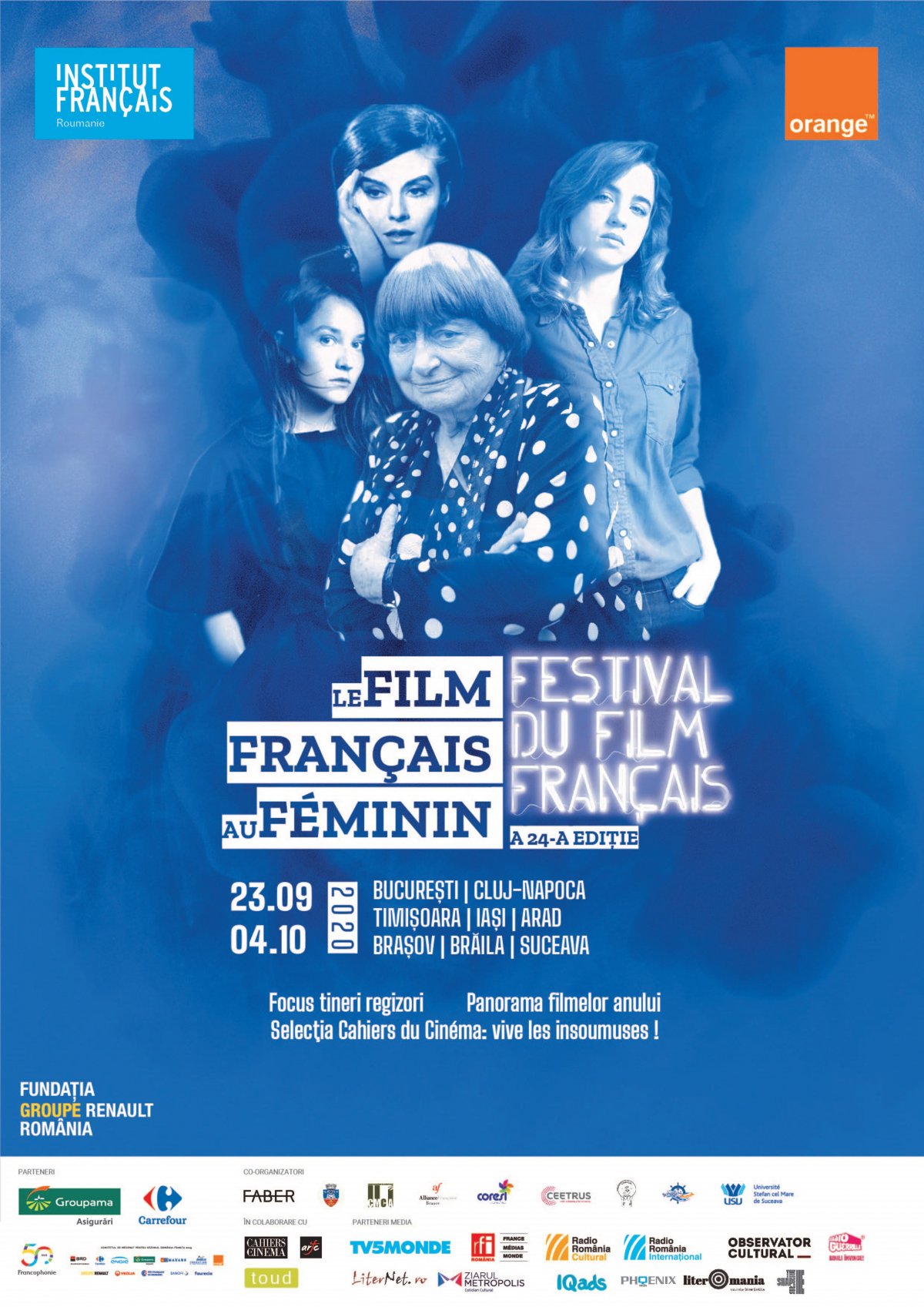 Joi începe Festivalul Filmului Francez la Arad. Filmul francez la feminin