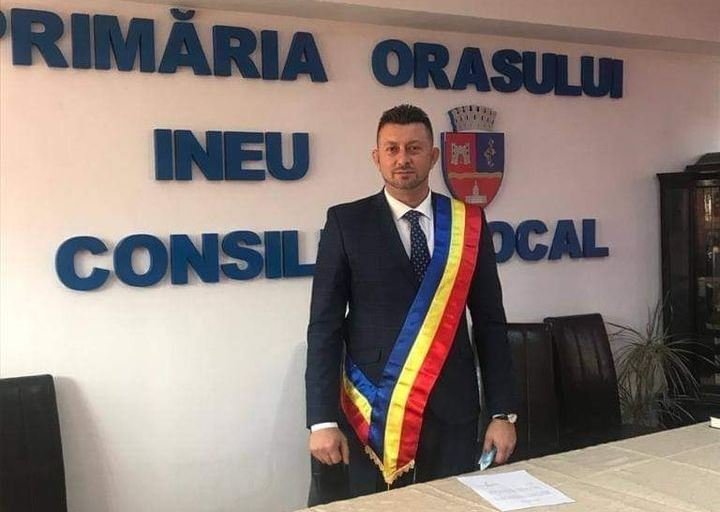 Călin Abrudan a preluat un nou mandat de primar al Ineului