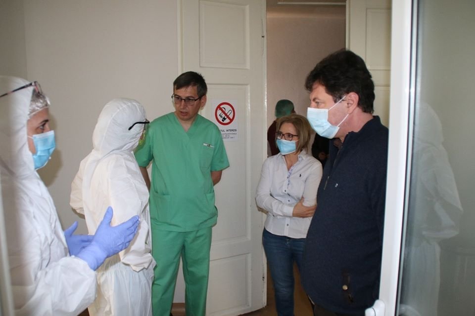 Iustin Cionca a semnat proiectul tehnic pentru construirea unui spital de boli infecțioase la Arad