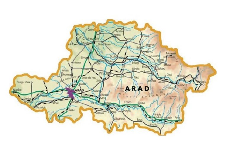 Incidența îmbolnăvirilor de coronavirus în localitățile Județului Arad