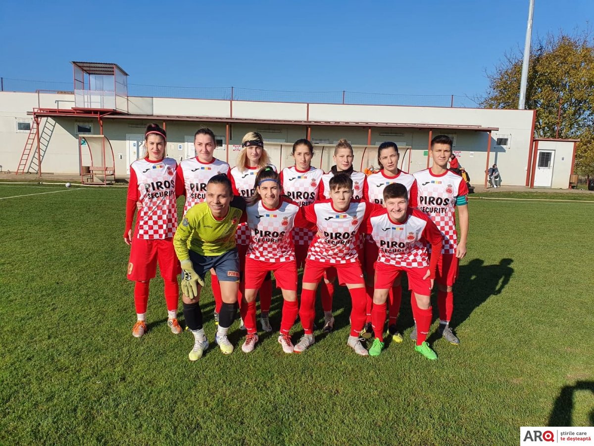 ”Piros Security Lioness” la un punct de play-off-ul  superligii naționale de fotbal feminin