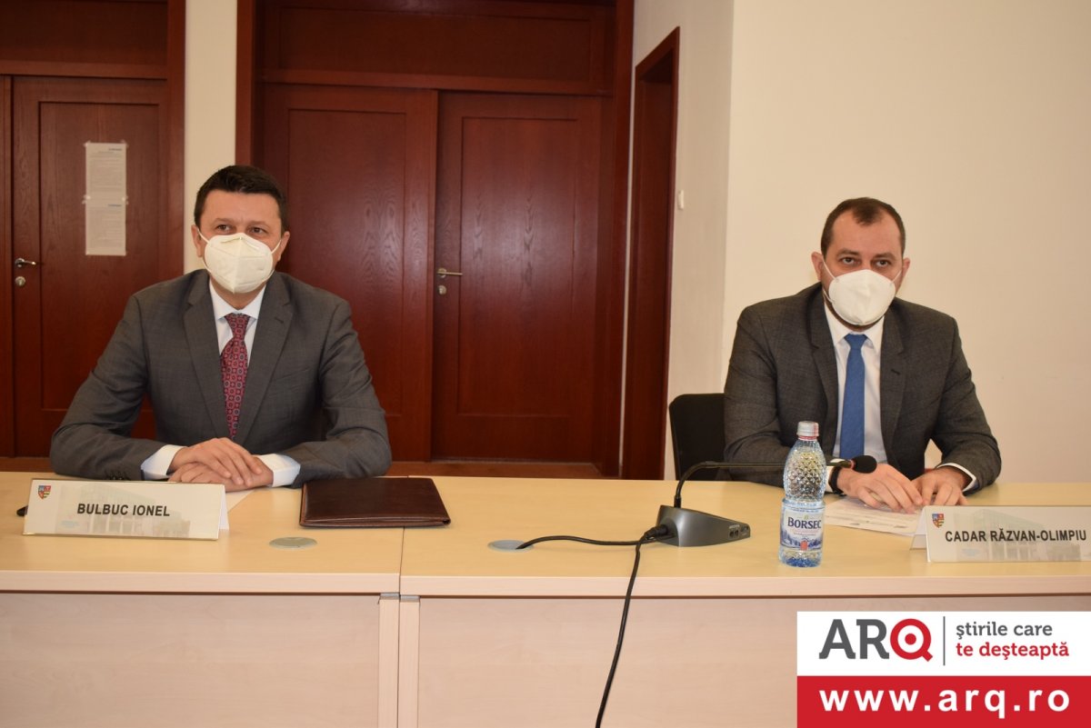 Răzvan Cadar și Ionel Bulbuc, aleși vicepreședinți ai Consiliului Județean