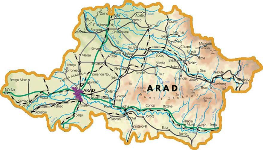 Situația actualizată a cazurilor de COVID-19 în localitățile Județului Arad