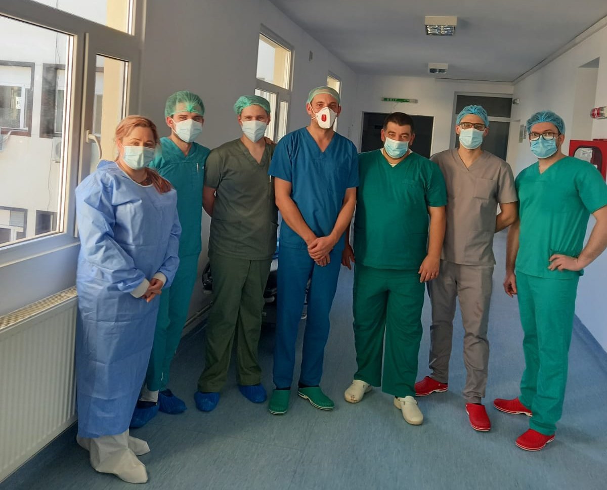 Prelevare de organe de la o femeie în vârstă de 50 de ani la Spitalul Județean Arad