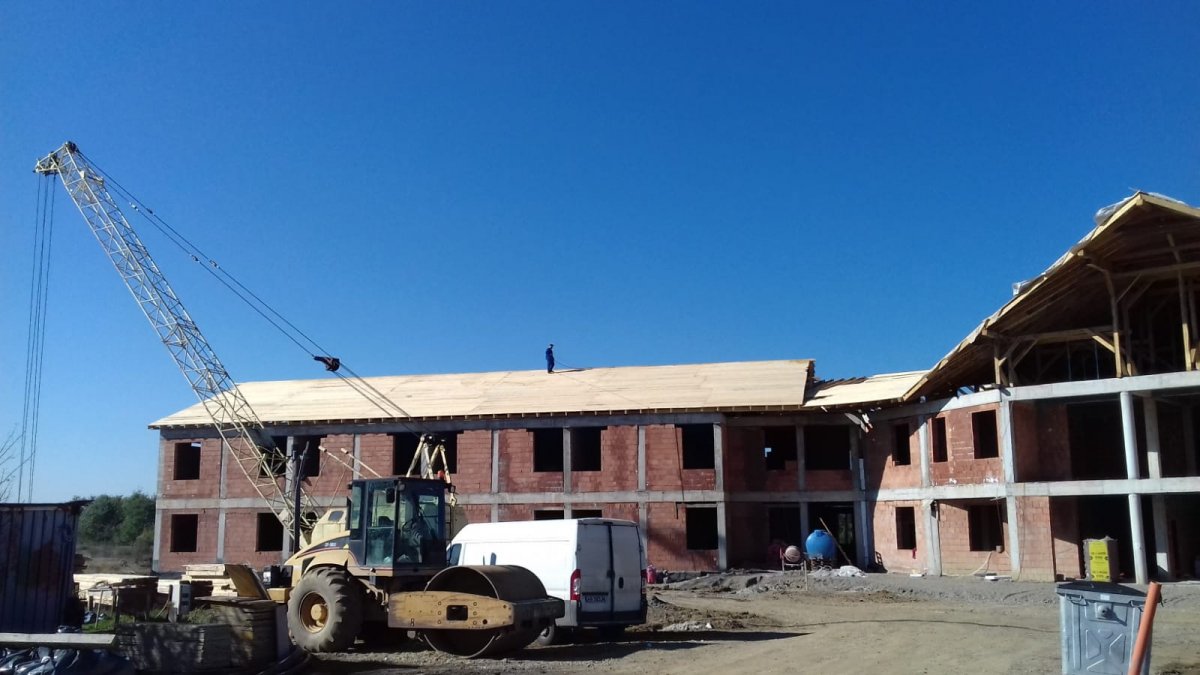 Consiliul Județean a început anveloparea noului Spital de Psihiatrie de la Căpâlnaș