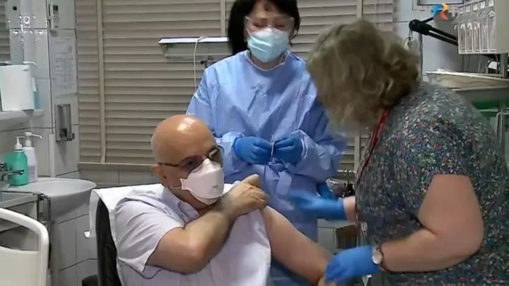 Șeful DSU, Raed Arafat, s-a vaccinat astăzi împotriva COVID-19: