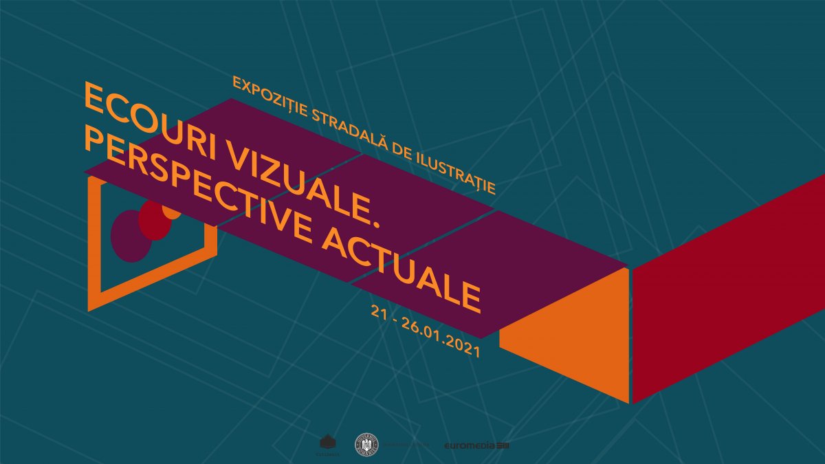 Ecouri vizuale. Perspective actuale - Expoziție de ilustrație în stațiile de tramvai