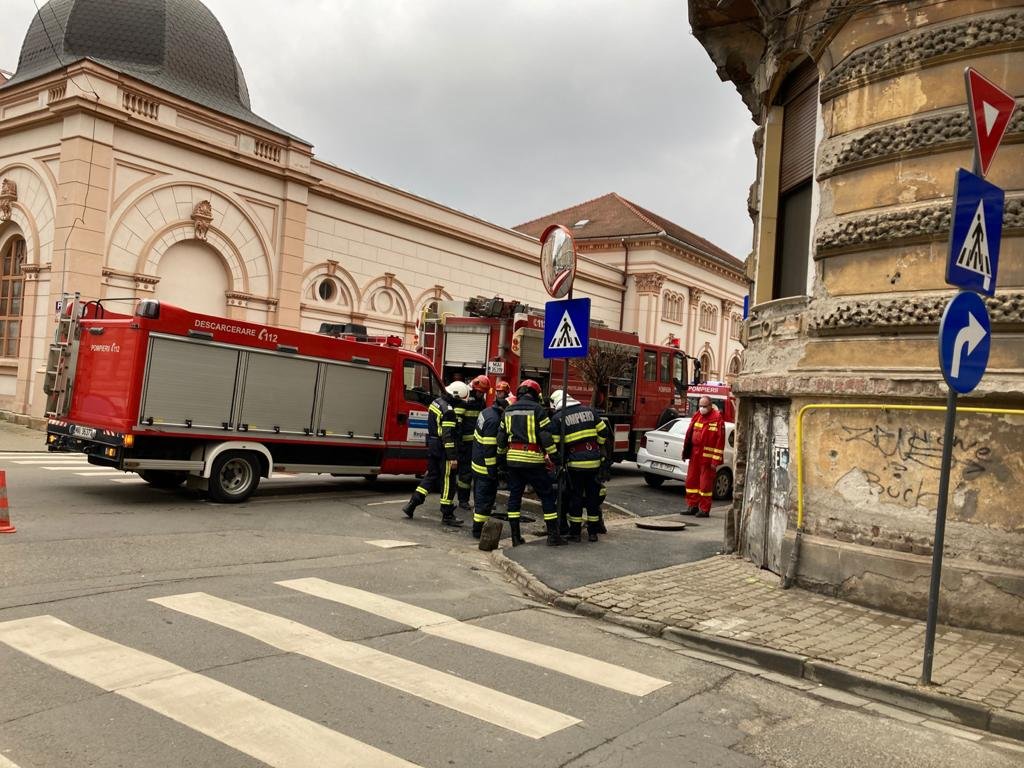 E pericol să sară în aer o clădire din centrul municipiului - FOTO